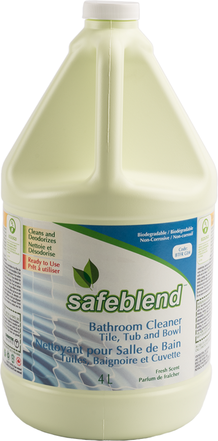 SAFEBLEND™  - SAFEBLEND BATHROOM CLEANER - TILE, TUB AND BOWL CONCENTRATED - 4L