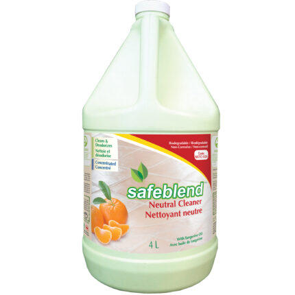 SAFEBLEND ™ - NEUTRAL CLEANER, CITRUS, YELLOW, 4L, 4 JUGS/CASE