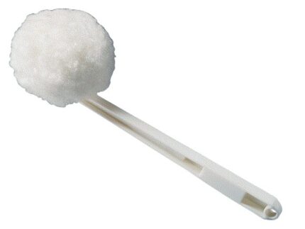 134764 BOWL SWAB/BRUSH ACRYLIC