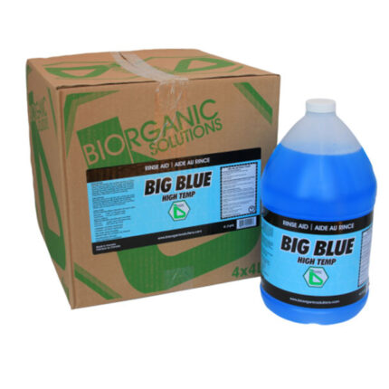 BIG BLUE HIGH TEMP RINSE AID 4x4L