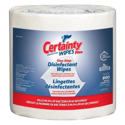 CERTAINTY - DISINFECTING WIPES 99000 - 800 COUNT