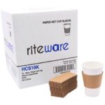 RITEWARE - HOT CUP SLEEVE/JAVA JACKET - KRAFT - 1000/CS